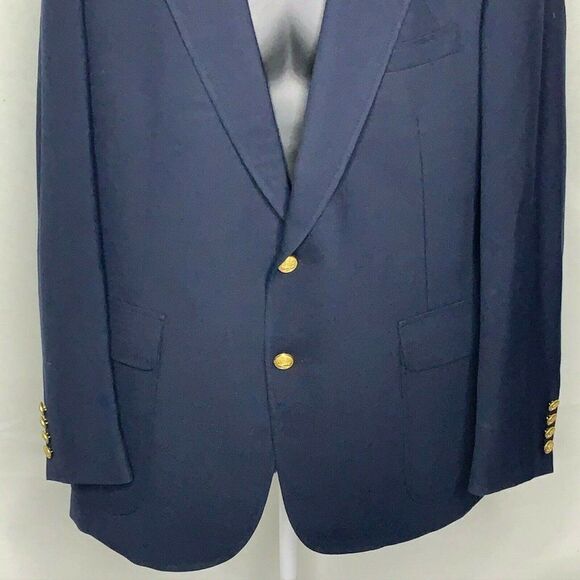 Vintage Cricketeer Sport Coat Navy 44 Skipper - Picture 3 of 5